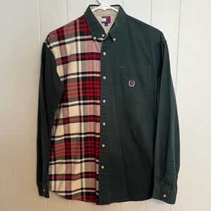 Tommy Hilfiger long‎ sleeve button-down size L